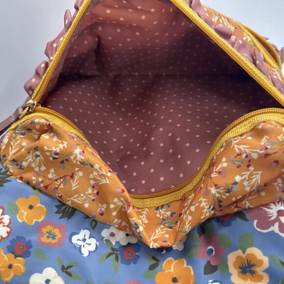 Matilda Jane Backpack & Pencil Case SET Scholarly Me Gingham Floral School Bag - Picture 14 of 16